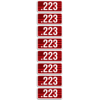 Mtm Ammo Caliber Labels .223 - 8-pack