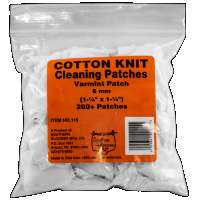 Southern Bloomer Cleaning Patches, Sbc 115 6mm Cal Patches 200 Per Bag