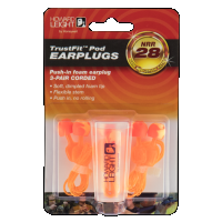 Howard Leight TrustFit Pod Corded Push In Earplug 3pk w Case
