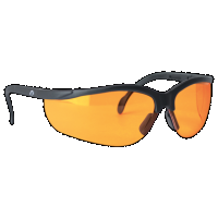 Walkers Game Ear Sport Glasses, Wlkr Gwp-amblsg Sport Glasses Amber