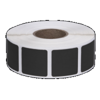 Action Target Inc Square Target Pasters, Action Past/bk Pasters:blck 1000 7/8 Sq Per Roll