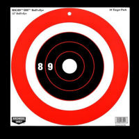 Birchwood Casey Rigid, Bir 37211 Rigid 12 Bullseye Dh Tgt 10pk