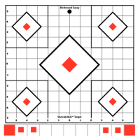 Birchwood Casey Stick-a-bull, Bir 33922 Stick-a-bull 12" Sightin 5pk