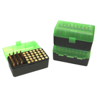 Mtm Ammo Box Wssm & .500sw - 50-rounds Flip Top Style Green