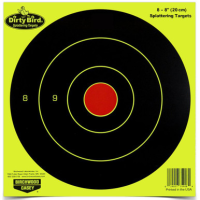 Birchwood Casey Dirty Bird Yellowlow Round Target 8-8. .