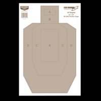 Birchwood Casey Eze-scorer, Bir 37206 Eze-scorer 12x18 Bc Ipsc Practice 10pk