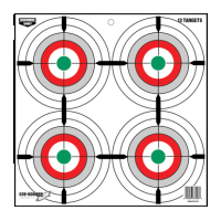 Birchwood Casey Eze-scorer, Bir 37253 Eze-scorer 12" Multi Bullseye Papr 13pk
