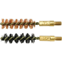 Otis Bore Brush .35 Cal 2-pk - 1-nylon 1-bronze 8-32 Thread