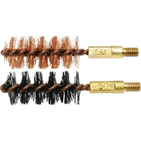 Otis Bore Brush .50 Cal 2-pk - 1-nylon 1-bronze 8-32mm Thread