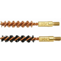 Otis Bore Brush 6.5mm 2-pk - 1-nylon 1-bronze 8-32 Thread