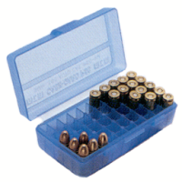 Mtm Ammo Box 9mm Luger/.380acp - 50-rounds Flip Top Style Green
