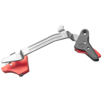 Timney Triggers ALPHAGLOCK5 Alpha Competition Black/Red 3 lbs for Glock 17, 19, 34 Gen5 9mm Luger, 40 S&W