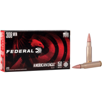 Federal American Eagle .308 WIN/7.62 NATO, 150gr, FMJ - 20 Rounds [MPN: AE308D]
