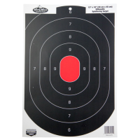 Birchwood Casey Dirty Bird, Bir 35601 Dirtybird 12x18 Oval Silhouette 100pk