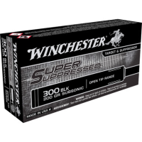 Winchester Super Suppressed .300 AAC BLACKOUT, 200gr, OT Range - 20 Rounds [MPN: SUP300BLK]