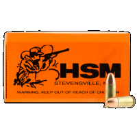 HSM 9MM, 115gr, FMJ - 50 Rounds [MPN: 9MM2R]