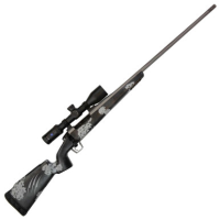 Fierce Firearms Twisted Rival .300 Winchester Magnum 24" 3+1 Tungsten Gray Bolt Action Rifle with Zeiss V4 6-24x50mm Scope