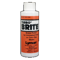 Lyman Turbo, Lym 7631358 Turbo Brite Brass Pol 4 Oz