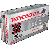 Winchester Super-X .40 S&W, 180gr, BEB - 50 Rounds [MPN: WC402]