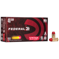 Federal Syntech .40 S&W, 165gr, TSJ - 50 Rounds [MPN: AE40SJ1]