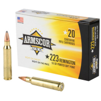 Armscor .223 REM, 55gr, PSP - 20 Rounds [MPN: AC223-2N]