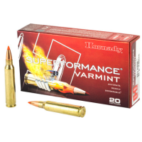 Hornady Superformance .223 REM, 53gr, V-Max - 20 Rounds [MPN: 8025]
