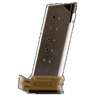 SPRINGFIELD ARMORY XDS POLYMER MAGAZINE SLEEVE, 45 ACP FLAT DARK EARTH