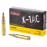 PMC X-Tac 5.56X45MM, 62gr, Green Tip - 20 Rounds [MPN: 5.56K]