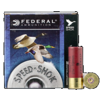 Federal Speed-Shok 12 GA, 2-3/4in. 1-1/8oz. #4 Shot - 25 Rounds [MPN: WF1454]