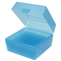 Mtm Ammo Box Small Rifle - 100-rounds Flip Top Style Grn