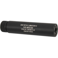 Guntec Ar15 Fake Suppressor - 5.5" 1/2x28 Threads Black