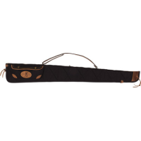 Bg Lona Canvas Gun Case 52" - Black/brown Trim W/sling