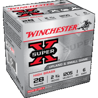 Win Ammo Super-x 28ga. 2.75" - 1205fps. 1oz. #6 25-pack