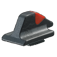 Ruger Gp100, Rug 90074 Rfs Front Sight Red Gp100