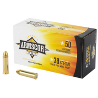 Armscor USA .38 SPECIAL, 158gr, FMJ - 50 Rounds [MPN: FAC38-17N]