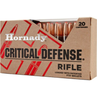 Hornady Critical Defense .308 WIN/7.62 NATO, 155gr, FTX - 20 Rounds [MPN: 80920]