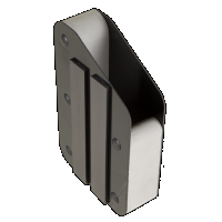 Benchmaster Weaponrac, Bench Bmwrm3ams Sng Pistol Rac Magnet