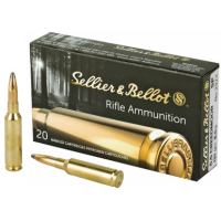 Sellier & Bellot 6.5 CREEDMOOR, 131gr, SP - 20 Rounds [MPN: SB65B] (754908512614)