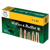 Sellier & Bellot Cut-Through Edge 7MM MAUSER, 173gr, SP - 20 Rounds [MPN: SB757C]