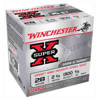 Winchester Super-X Xpert HV Steel 28 GA, 2-3/4in. 5/8oz. #7 Shot - 25 Rounds [MPN: WE28GT7]