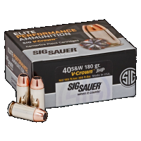 Sig Sauer Elite Performance .40 S&W, 180gr, JHP - 50 Rounds [MPN: E40SW250]
