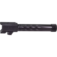 Faxon Glock 19 Barrel 9mm - Flame Fluted Threaded Blk