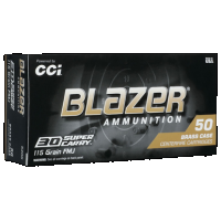Blazer Ammunition .30 SUPER CARRY, 115gr, FMJFN - 50 Rounds [MPN: 5205]