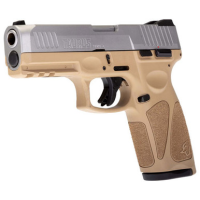 Taurus G3 9mm 15-shot 3-dot - Adj. Tan/stainless Polymer