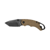 Kershaw Shuffle II Folder 2.375 in Blackwash Plain Tan GFN Black