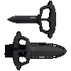 Cold Steel Chaos, Cold Cs-80nt3 Chaos Push Knife 5" Fixed