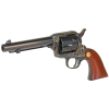 Cimarron, Model P, Single Action Army, 357 Magnum, 5.5" Barrel, Steel, Case Hardened Finish, Wood Grips, Fixed Sights, 6 Rounds