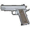 Dan Wesson 01809 Specialist Commander 45 ACP Caliber with 4.25" Barrel, 8+1 Capacity, Overall Stainless Steel Finish