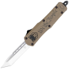 CobraTec Small FS-3 We the People OTF Knife 2.75" Plain Tanto