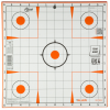 Allen EZ Aim Sight In Target 12"x12" 5 Pack